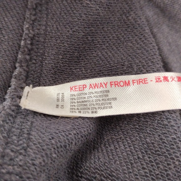 Free People FP Movement Ombre Tie Dye Metti Sweatshirt Pockets Oversized Small - Picture 7 of 7